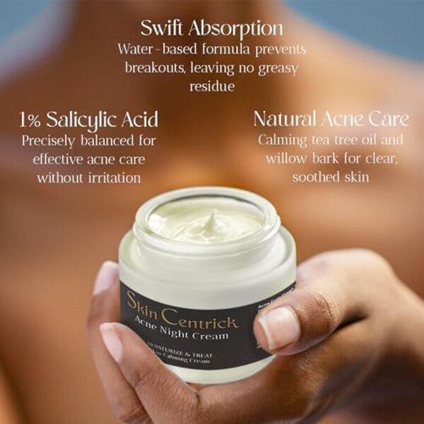 Skin Centrick Acne Night Cream, 1.69 OZ