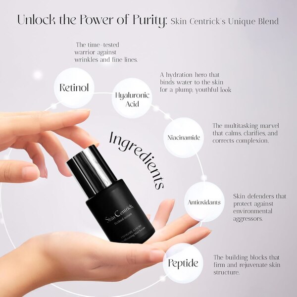 Skin Centrick Retinol Serum, 1 OZ