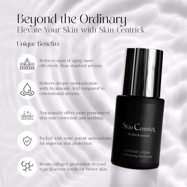 Skin Centrick Retinol Serum, 1 OZ