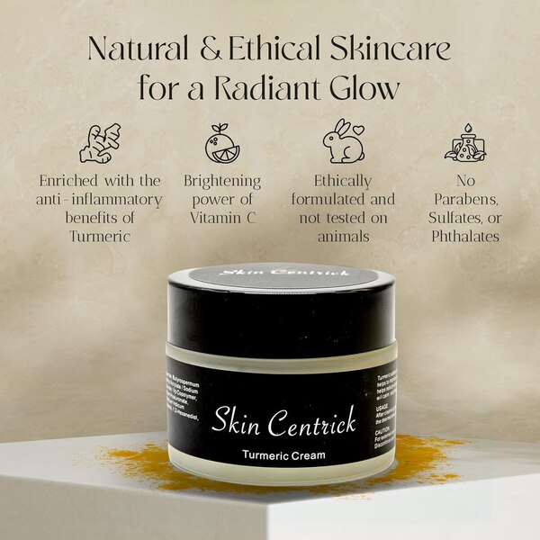 Skin Centrick Turmeric Face Cream, 1.76 OZ
