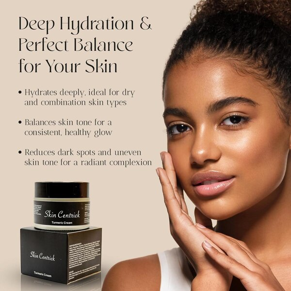 Skin Centrick Turmeric Face Cream, 1.76 OZ