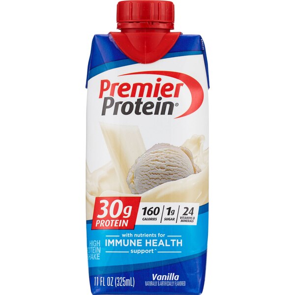 Premier Protein High Protein Shake, Vanilla, 4 CT