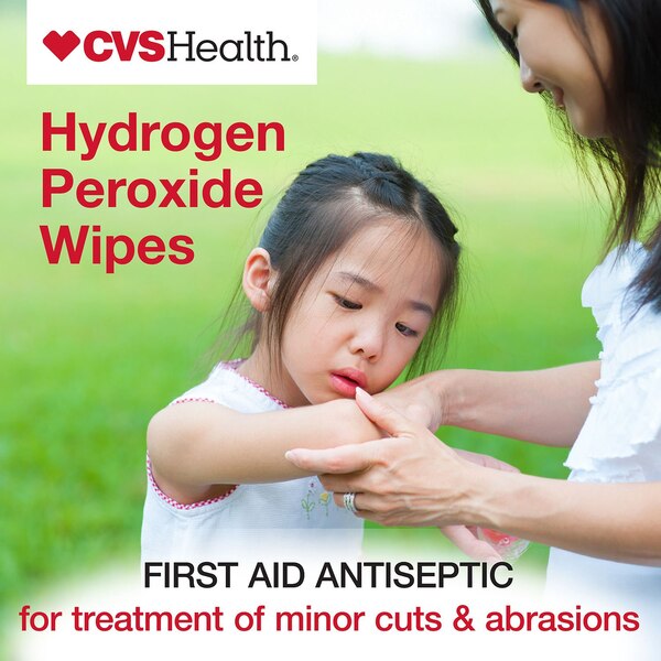 CVS Health Hydrogen Peroxide Wipes, 40 CT