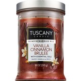 Tuscany Candle 2-Wick Candle, Vanilla Cinnamon Brulee, 18 oz, thumbnail image