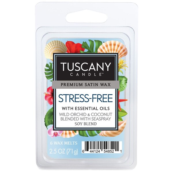 Tuscany Candle Fragrance Bars, Stress Free, 2.5 oz