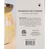 Tuscany Candle Table Top Wax Warmer, White Mosaic, thumbnail image 3 of 4