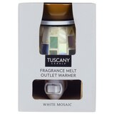 Tuscany Candle Plug-In Wax Warmer, White Mosaic, thumbnail image