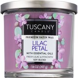 Tuscany Candle 3-Wick Candle, Lilac Petal, 14 oz, thumbnail image