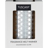 Tuscany Candle Table Top Wax Warmer, Galvanized Metal, thumbnail image