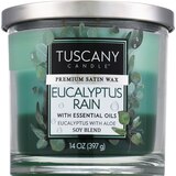 Tuscany Candle Triple Pour Candle, Eucalyptus Rain, 14 oz, thumbnail image