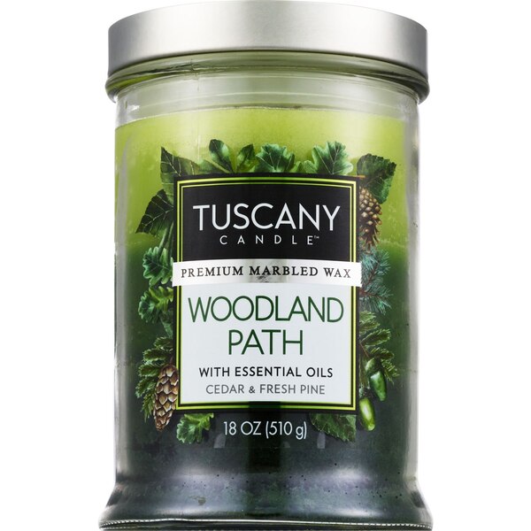Tuscany Candle 2-Wick Candle, Woodland Path, 18 oz