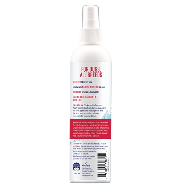Fresh & Soothing Oatmeal Itch Relief Spray for Pets, 8 oz
