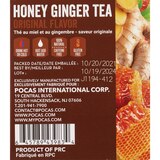 POCAS Instant Honey Ginger Tea, Original Flavor, 6.3 OZ, 10 CT, thumbnail image
