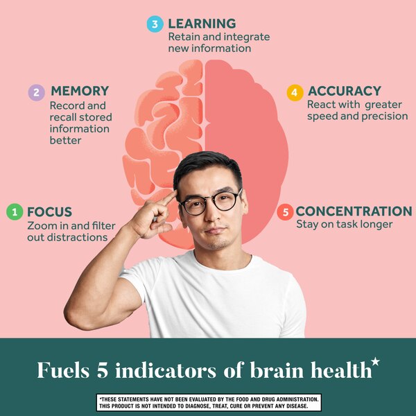 Neuriva Original Brain Performance Gummies, 50 CT