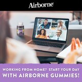 Airborne Immune Support with Vitamins C & D + Zinc, Elderberry Gummies, thumbnail image