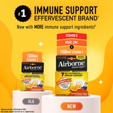 Airborne Vitamin C and Immune Support Supplement, Zesty Orange Effervescent Tablets, 20 CT, thumbnail image