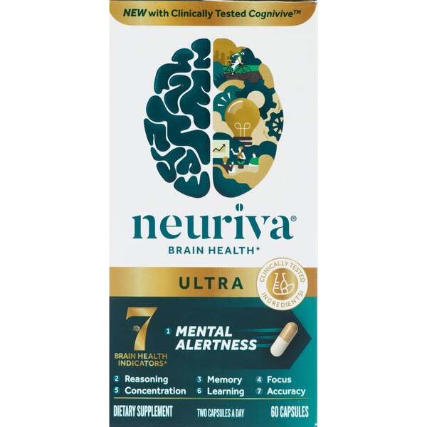 Neuriva Ultra Brain Health Supplement, 60 CT