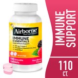 AIRBORNE® Immune Essentials - Very Berry Chews 110 ct, thumbnail image