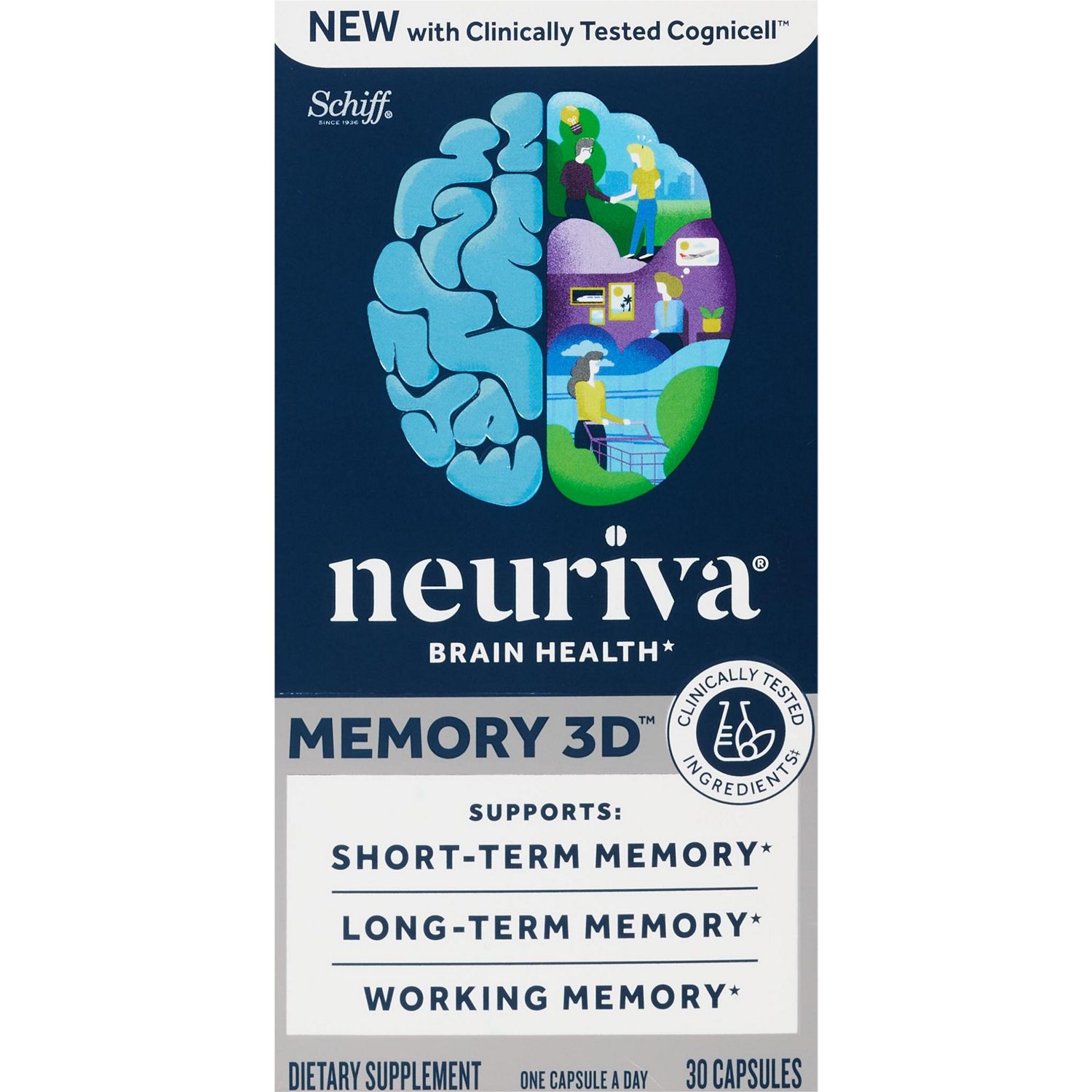 Neuriva Brain Memory 3D Capsules