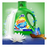 Gain 2-in-1 Ultra Oxi Liquid Laundry Detergent, Waterfall Delight Scent, 88 oz, thumbnail image