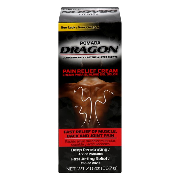 Pomada Dragon Pain Relief Cream, Ultra Strength, 2 OZ