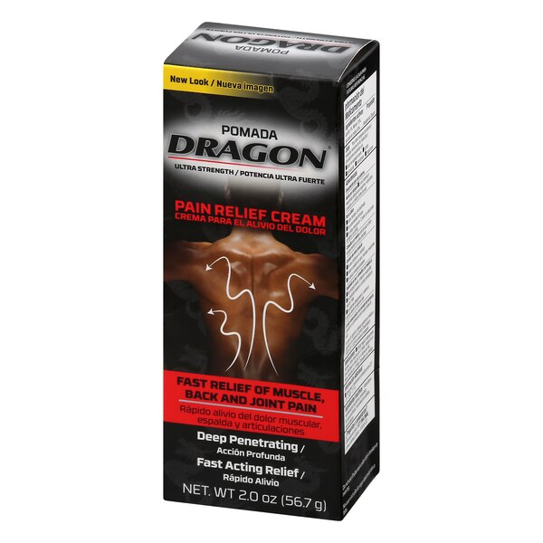 Pomada Dragon Pain Relief Cream, Ultra Strength, 2 OZ