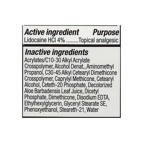 Pomada Dragon Pain Numbing Lidocaine Cream, Max Strength, 2.7 Oz