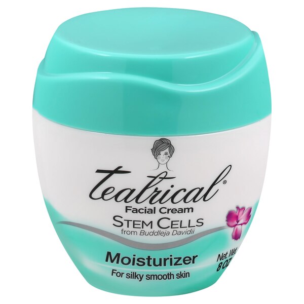 Teatrical Moisturizing Facial Cream with Stem Cells, 8 OZ
