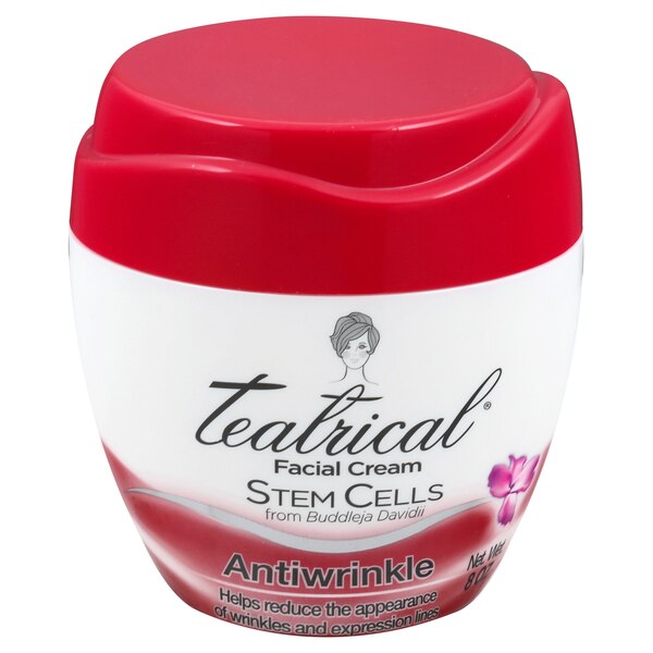 Teatrical Antiwrinkle Facial Cream, 8 OZ