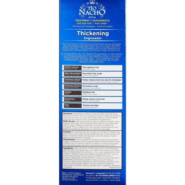 Tio Nacho Thickening Treatment, 4.5 OZ