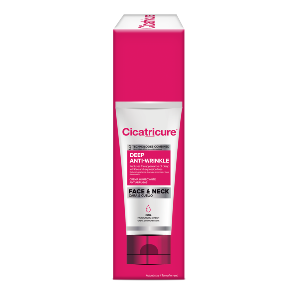 Cicatricure Deep Anti-Wrinkle Moisturizing Cream for Face and Neck, 2.1 OZ