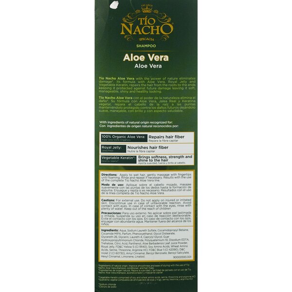 Tio Nacho Aloe Vera Shampoo, 14 OZ