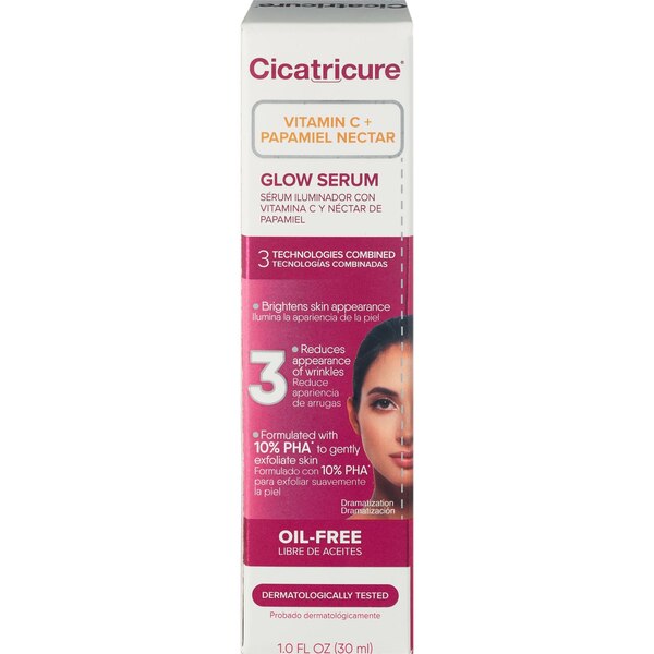 Cicatricure Vitamin C+ Papamiel Nectar Glow Serum, 1 OZ