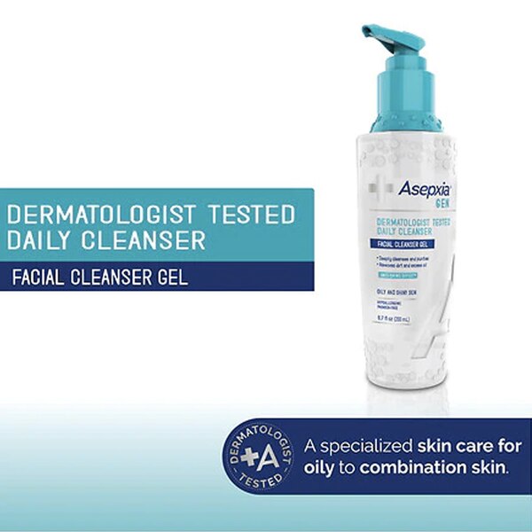Asepxia GEN Facial Cleanser Gel, 6.7 OZ