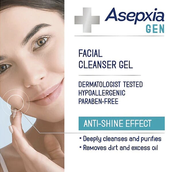 Asepxia GEN Facial Cleanser Gel, 6.7 OZ