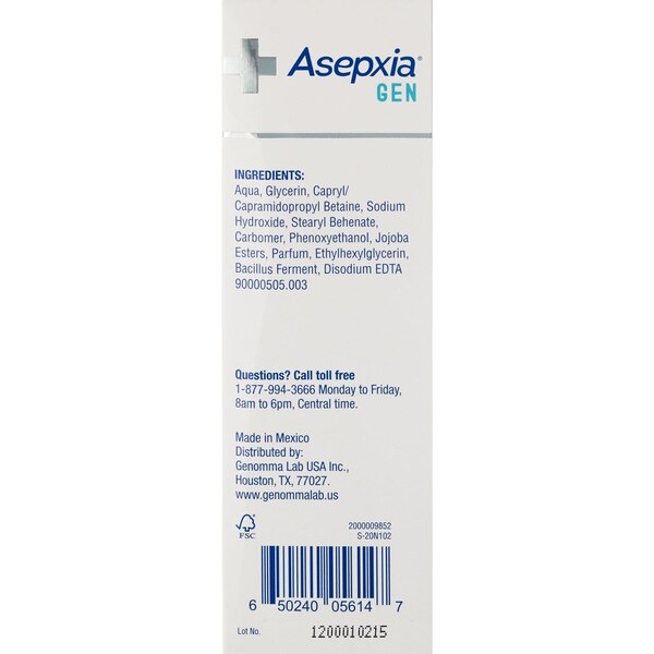 Asepxia GEN Facial Exfoliating Gel, 3.5 OZ