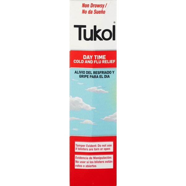 Tukol Daytime Cold & Flu Relief, 24 CT