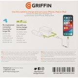 Griffin Charge/Sync Cable with Lightning & USB-C Connector, 6 ft, thumbnail image