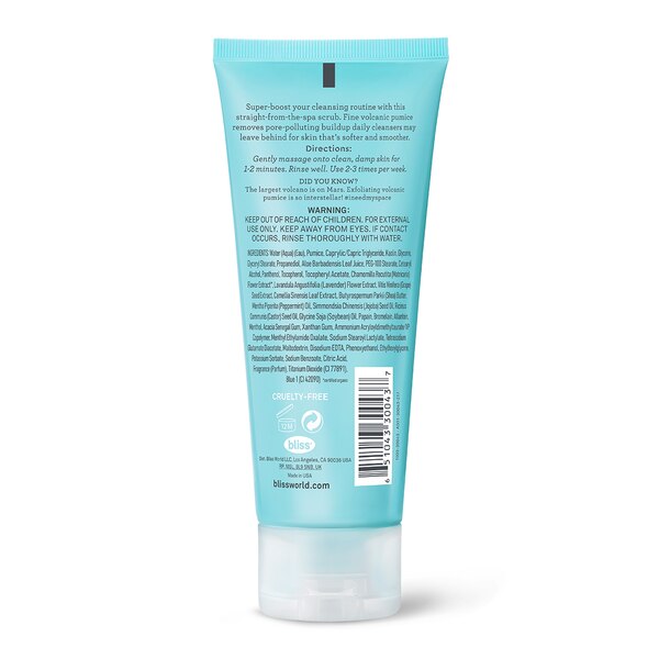 Bliss Aloe Leaf & Peppermint Foot Cream: Super Softening & AHA Exfoliating Cooling Cream