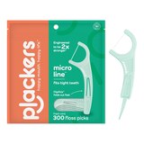 Plackers Micro Line Dental Flossers, 300 CT, thumbnail image