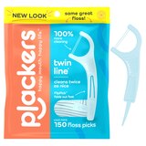 Plackers Twin Line Flossers, Cool Mint, 150 CT, thumbnail image