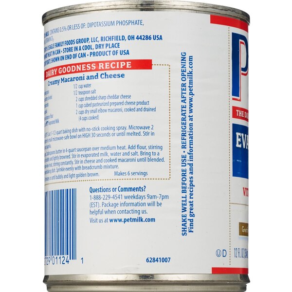 Pet Evaporated Milk with Vitamin D, 12 OZ