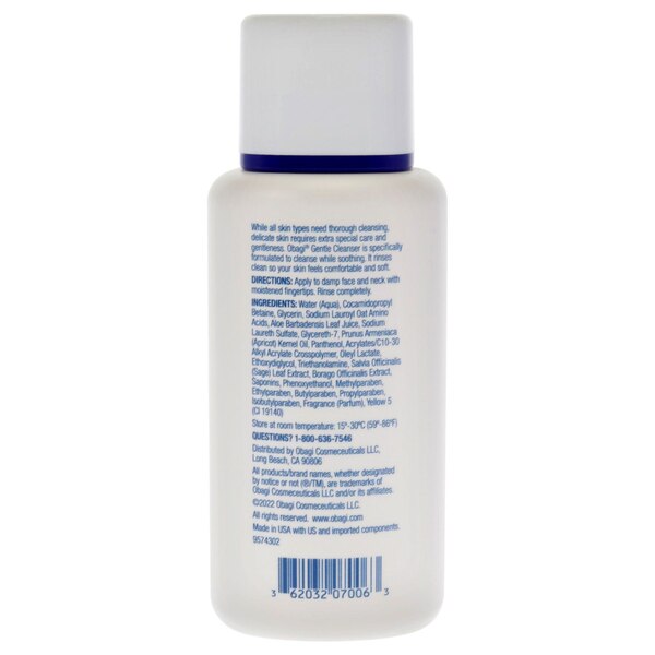 Obagi Nu-Derm Daily Gentle Cleanser, 6.7 OZ