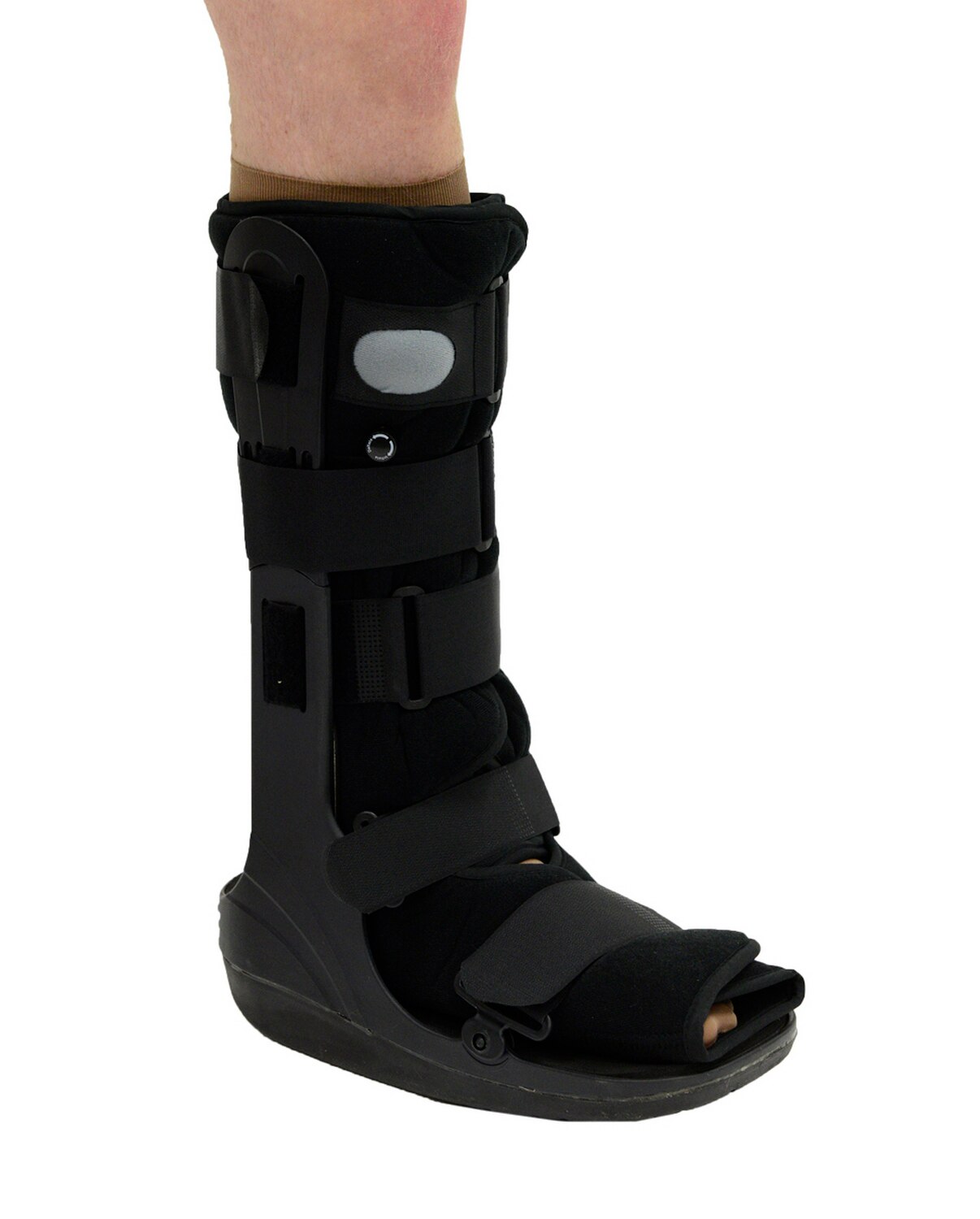 ITAMED Advanced PostOp Fracture Walker Brace with Air Bladder Black