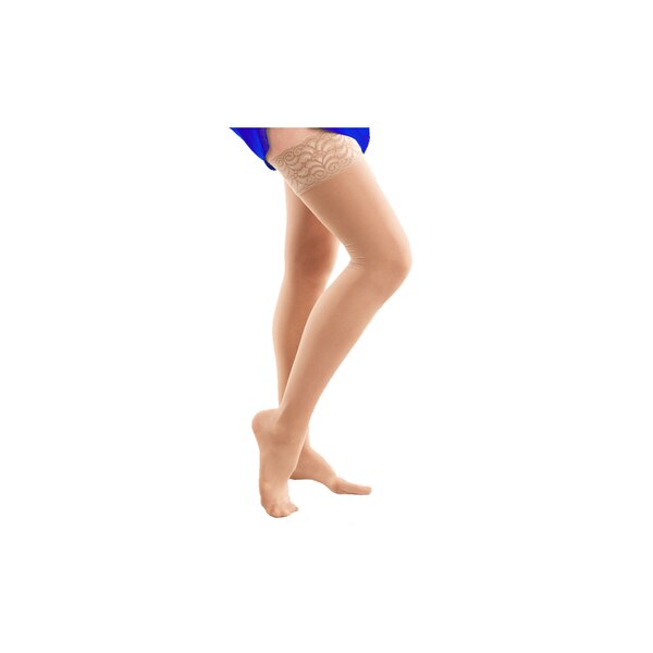 ITA-MED Sheer Compression Thigh High Stockings