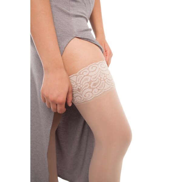 ITA-MED Sheer Compression Thigh High Stockings
