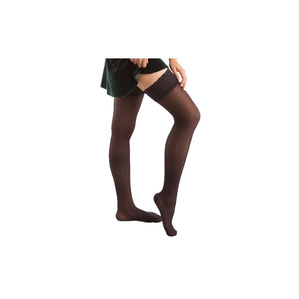 ITA-MED Sheer Compression Thigh High Stockings