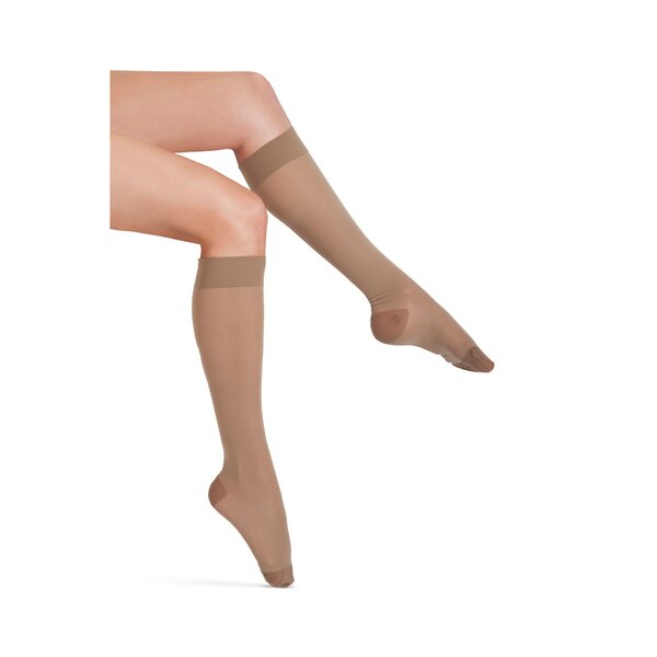 ITA-MED Sheer Compression Knee High Stockings