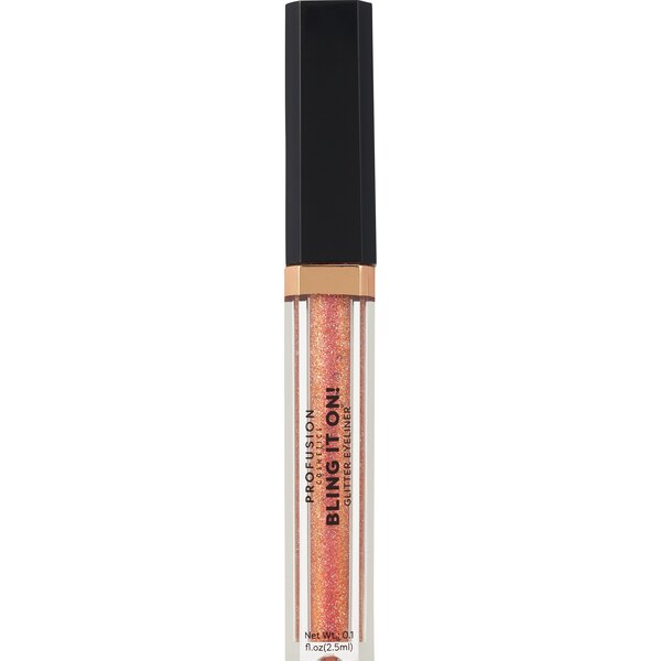 Profusion Cosmetics Bling it on Liquid Eyeliner, 0.1 oz