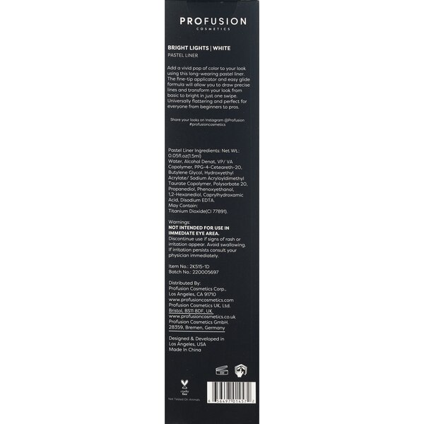 Profusion Cosmetics Pastel Liquid Eyeliner, 0.05 oz